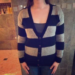 Wool Cardigan Sweater